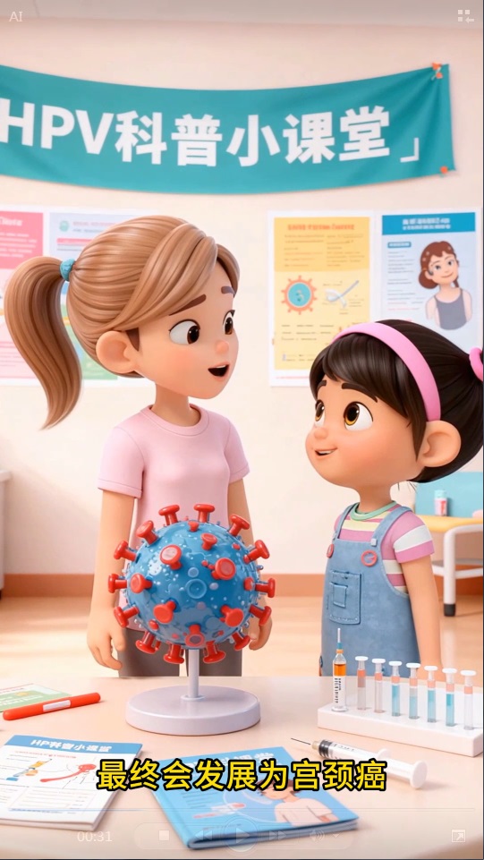 AI科普动画丨别等！别怕！HPV最全指南，一次给你讲明白